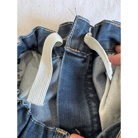 Boys Levi's 505 Regular Fit Blue Jeans Size 14 - Picture 6 of 8